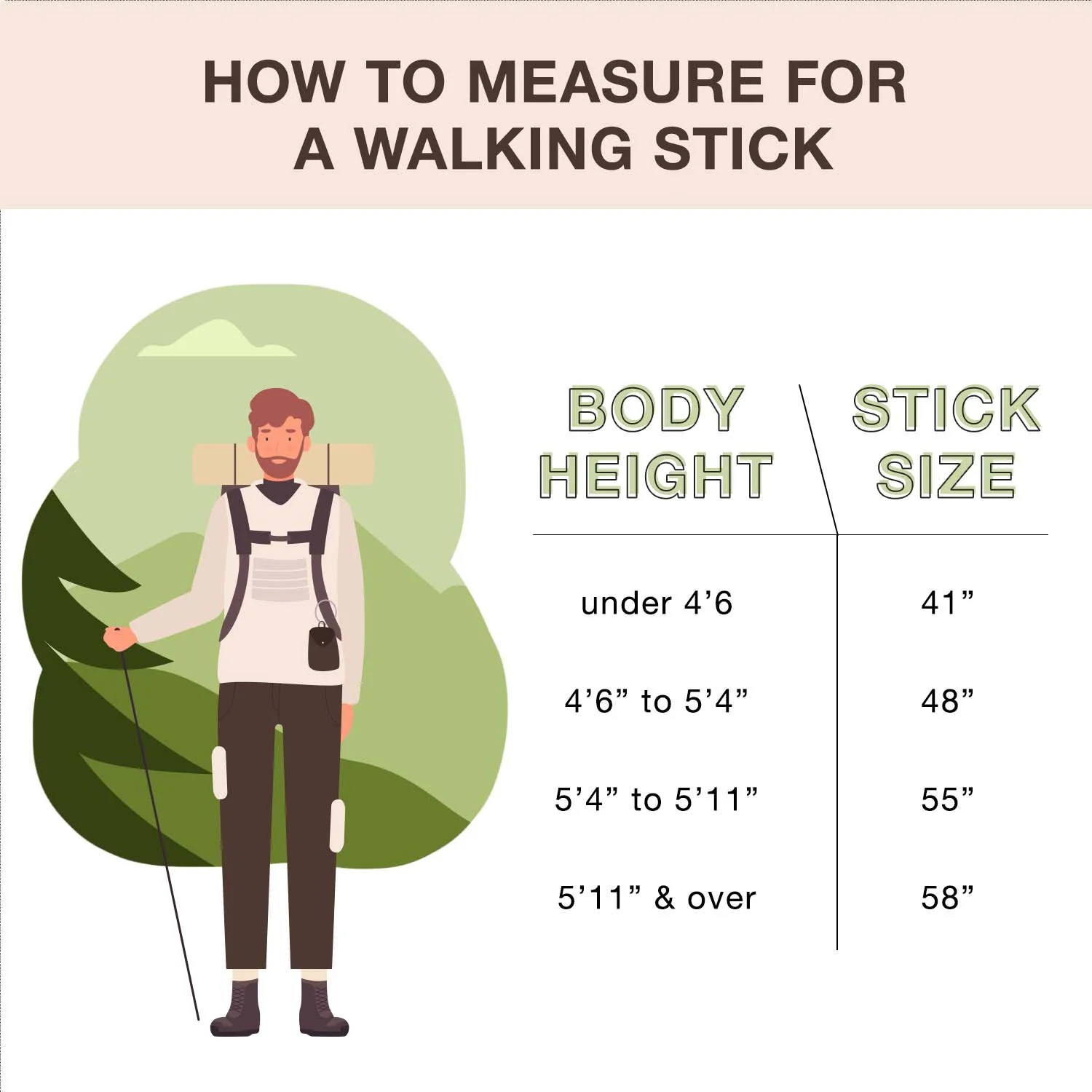 Traditional Straight Pine Handcrafted Walking Stick - Image 7