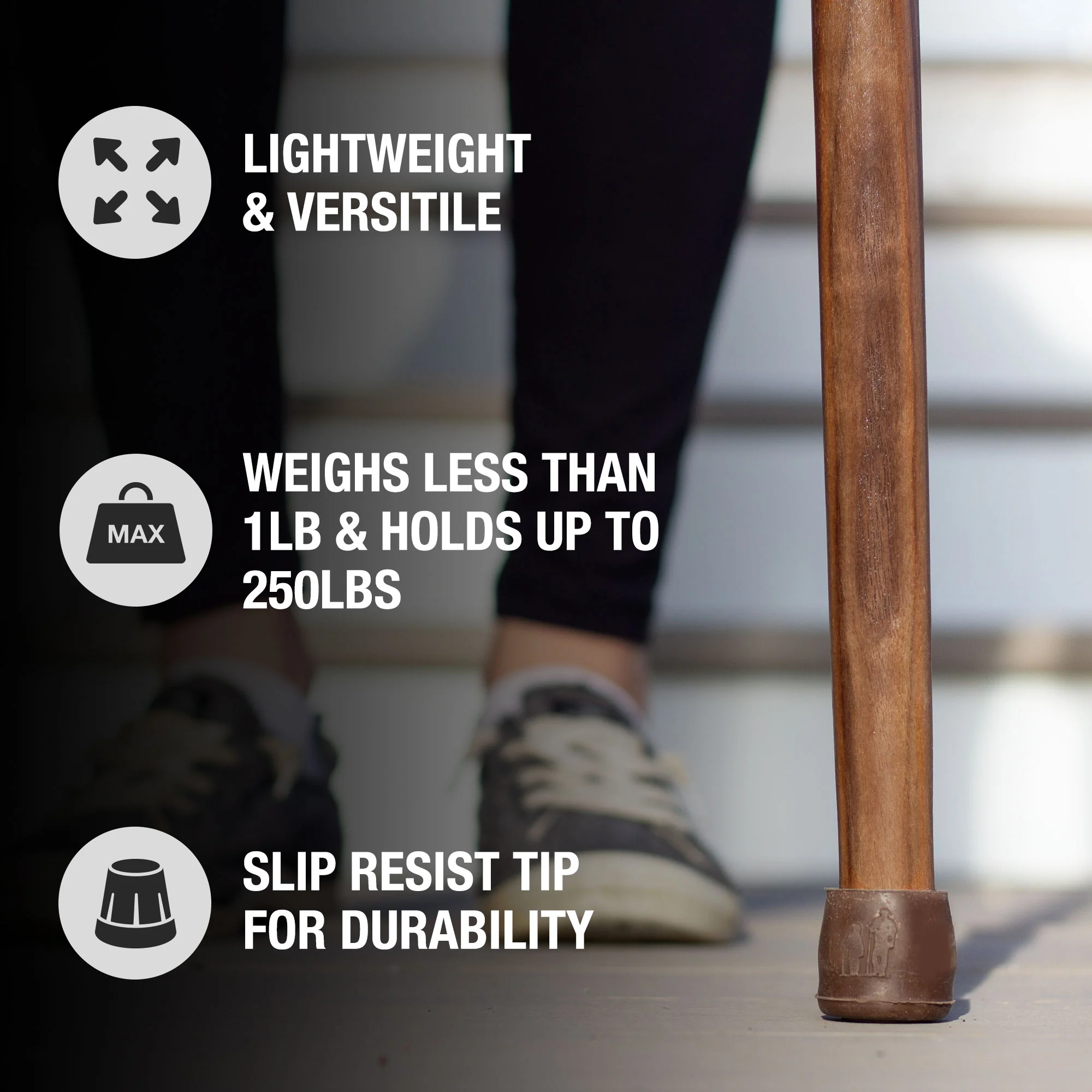 Twisted Walnut Derby Handcrafted Walking Cane 34" - Image 5